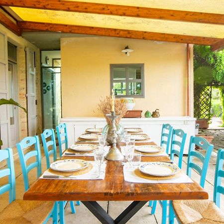 Grande Villa Storica Per Vacanze Con Giardino Privato E Piscina Ostra Kültér fotó